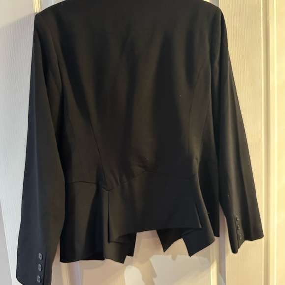 Peplum style black blazer from venus size 10 - Picture 2 of 5